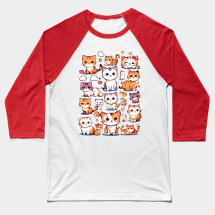 cute cat lover gift for girl Baseball T-Shirt